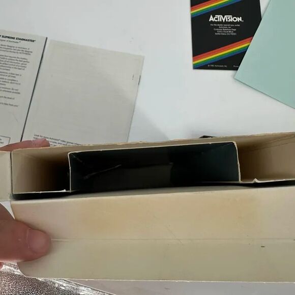 Starmaster Atari 2600 CIB Activision Box Manual Catalog Booklet 1982 COMPLETE - Picture 12 of 12